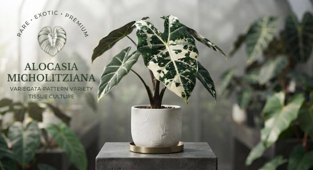Alocasia micholitziana 'Frydek'