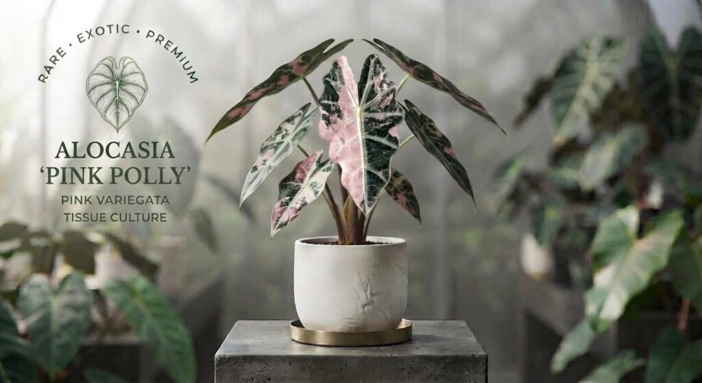 Alocasia 'Pink Polly'