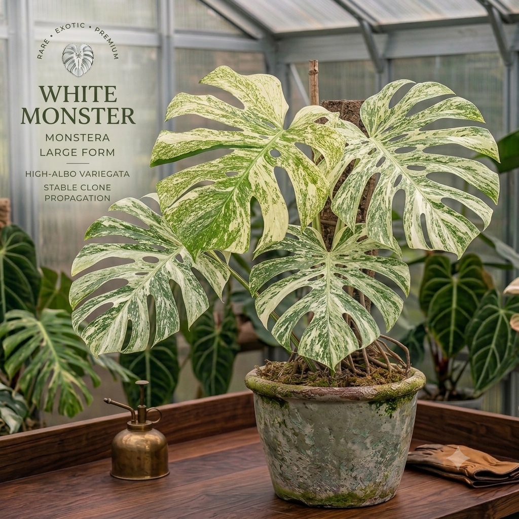 monstera deliciosa white monster (large form)