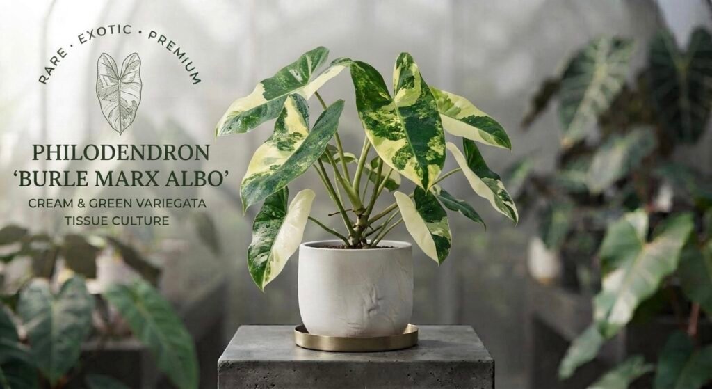 philodendron burl marx albo